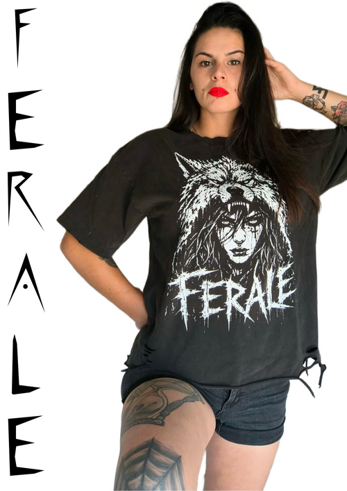 T-SHIRT FÉRALE : ANGRBOÐA, LE SANG DE FENRIR