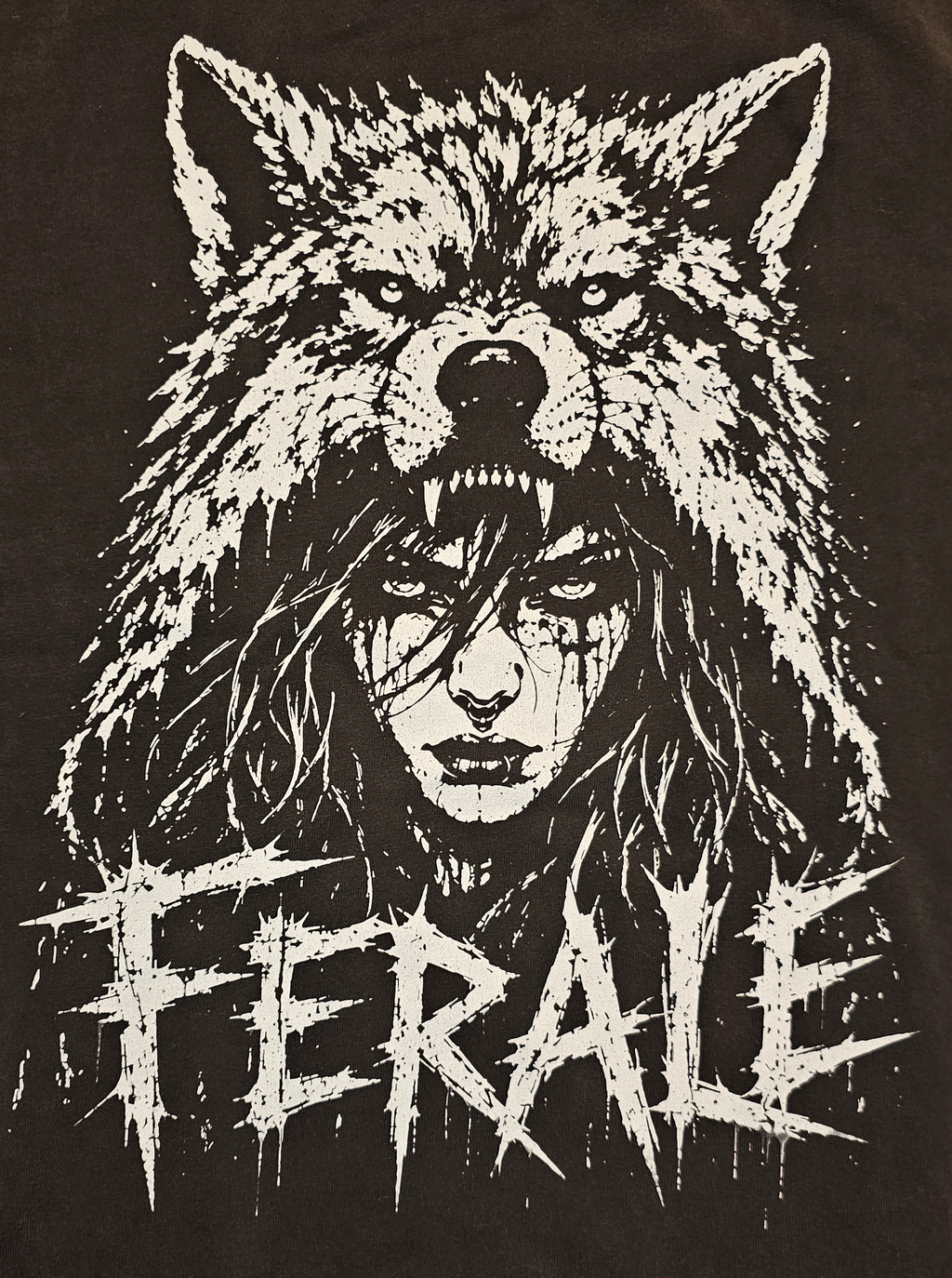 T-SHIRT FÉRALE : ANGRBOÐA, LE SANG DE FENRIR