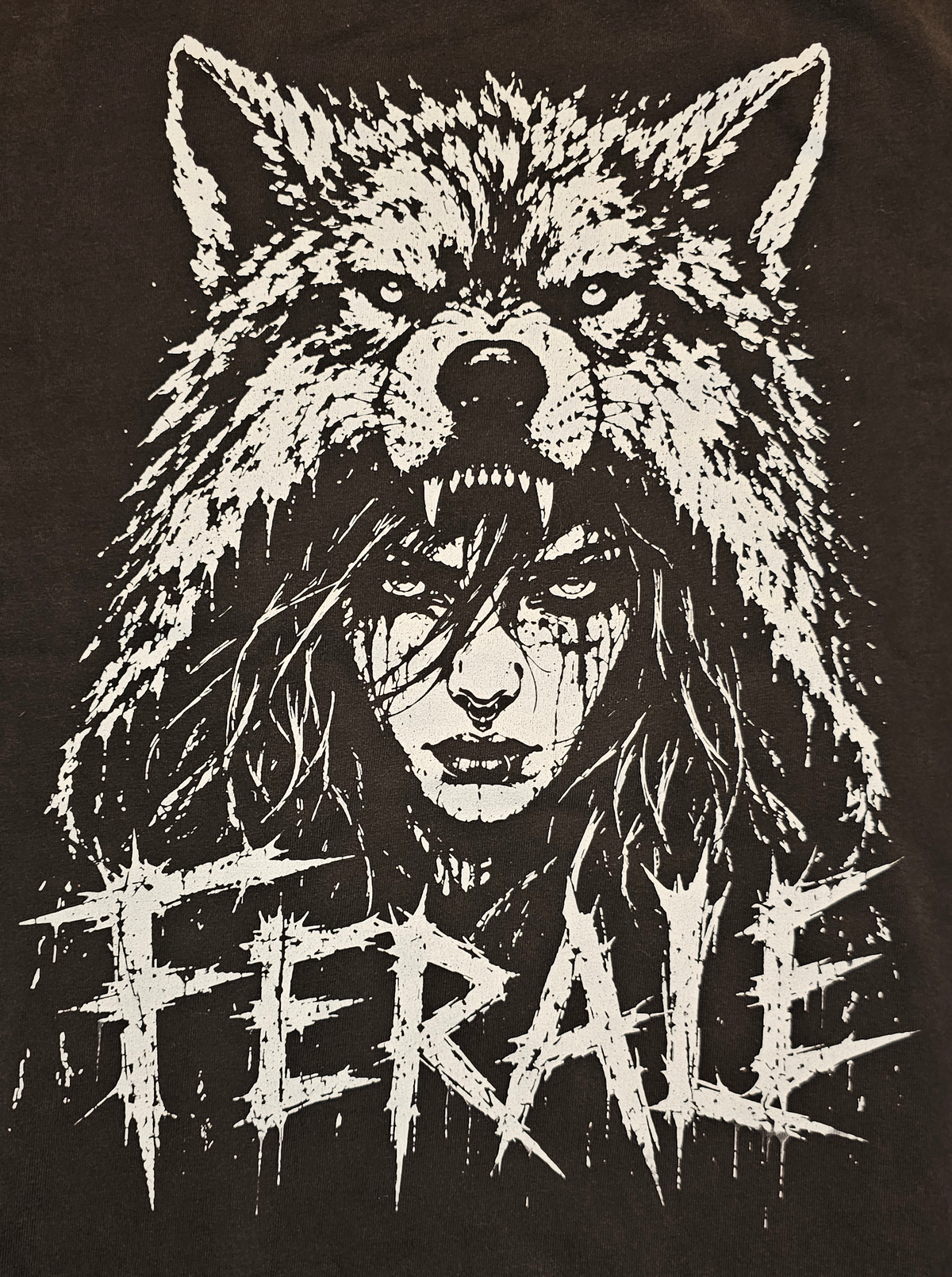T-SHIRT FÉRALE : ANGRBOÐA, LE SANG DE FENRIR